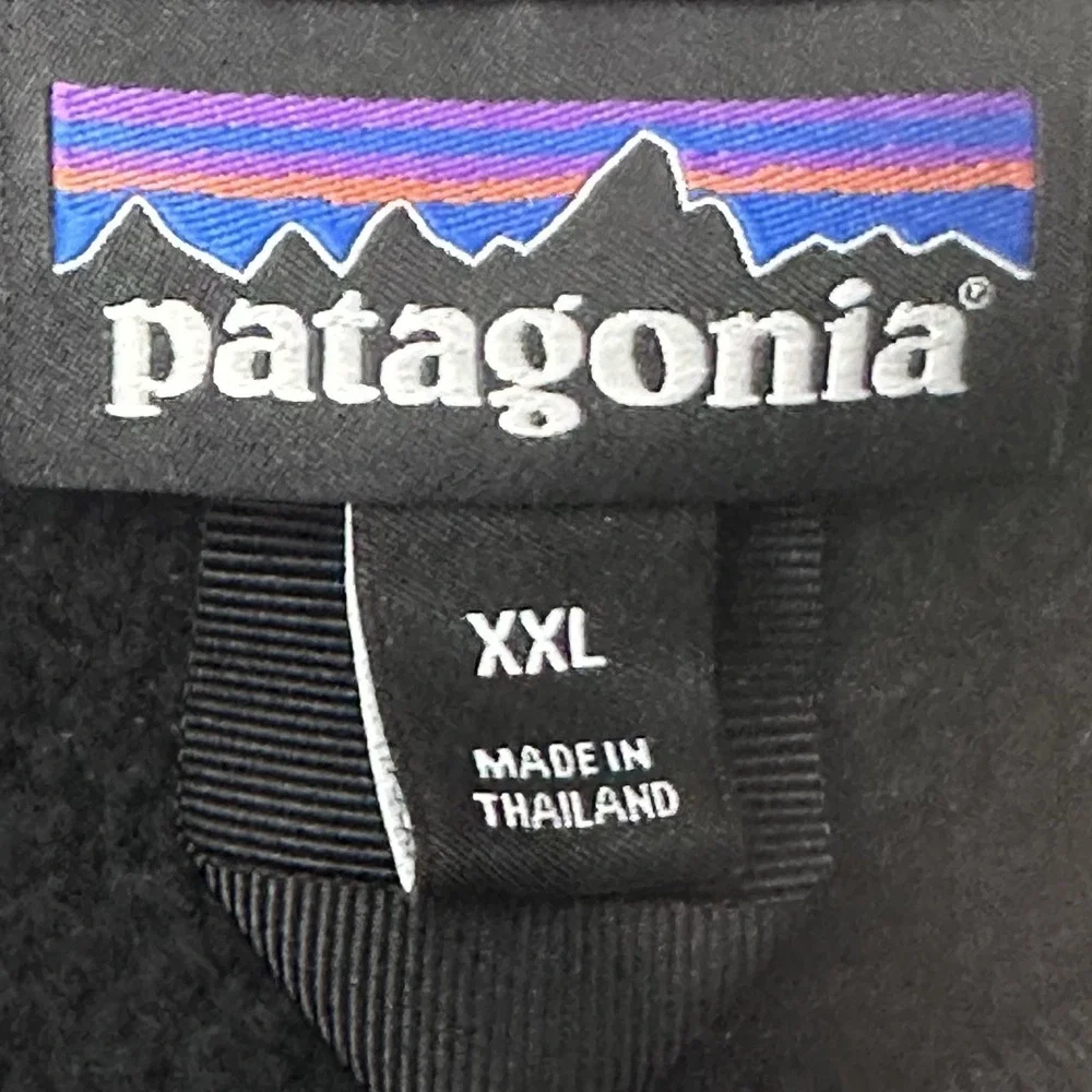 PATAGONIA Better Sweater Full Zip Knit Fleece Jacket‎ Men's Size XXL Logo